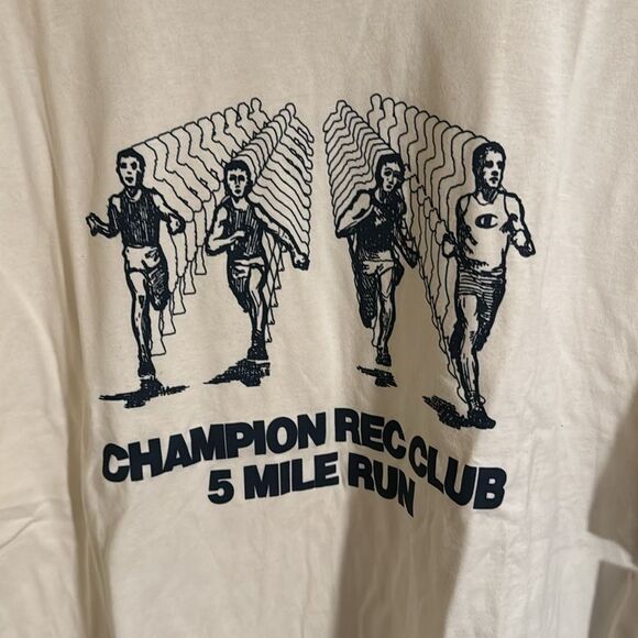 Champion Tshirt Mens 2XL Ringer Tee - Picture 2 of 2